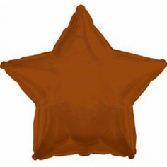 Шар Звезда Коричневый / Brown