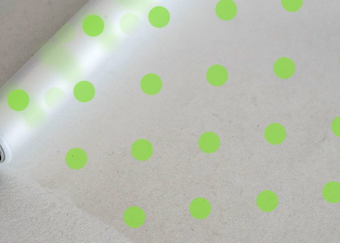 Пленка матовая с рисунком "Элегант" салатовый